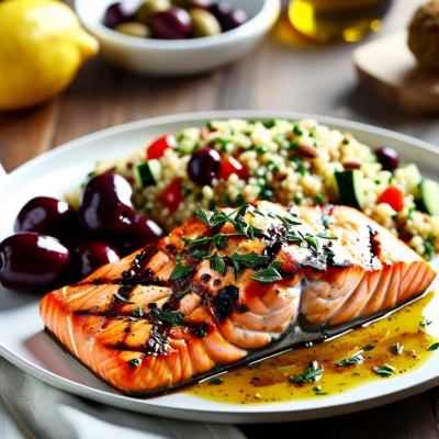 Customizable 3 Day Mediterranean Dinner and Snack Menu (Sample Menu)