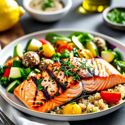 Customizable Low Carb 4-Day Lunch/Dinner & Snack Meal Prep (Sample Menu)