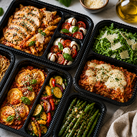 Customizable 5-Day Italian Homemade Meal Prep (Sample Menu)