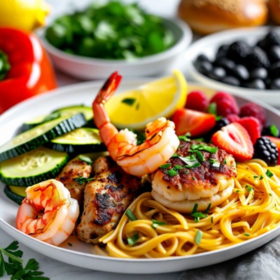 Customizable 4-Day Dinner and Snack Meal Prep (Sample Menu)
