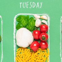 Customizable 3 Meal with Snack for 3 Days (Sample Menu)