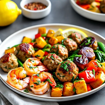 Customizable 4-Day Dinner and Snack Meal Prep (Sample Menu)