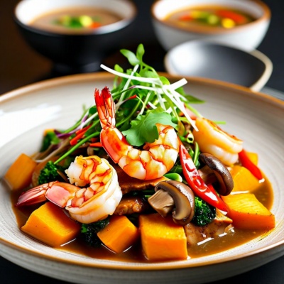 Customizable Two Lunches, Two Dinners (Sample Menu)