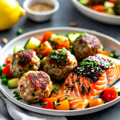 Customizable Balanced 4-Day Meal Prep (Sample Menu)