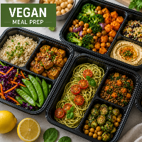 Customizable 5-Day Vegan Meal Prep Menu (Sample Menu)
