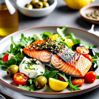 Customizable 3-Day Mediterranean Meal Prep (Lunch/Dinner & Snacks) (Sample Menu)