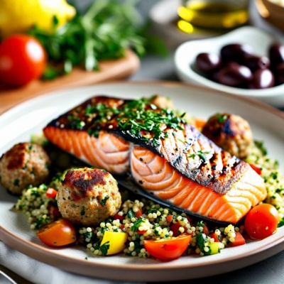 Customizable 3 Day Mediterranean Meal Prep (Sample Menu)