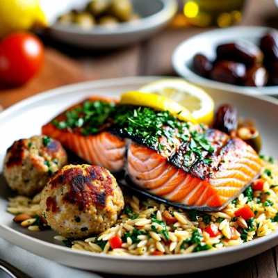 Customizable 3-Day Mediterranean Dinner and Snack Prep (Sample Menu)
