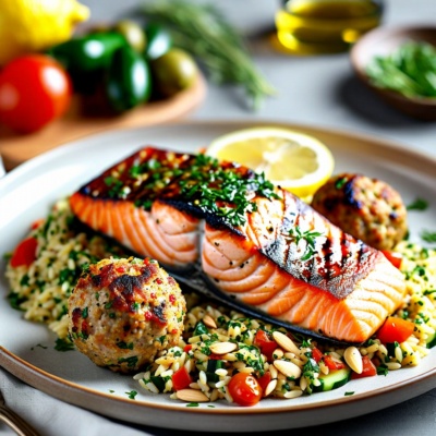 Customizable 3-Day Mediterranean Dinner and Snack Menu (Sample Menu)