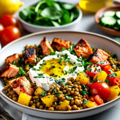 Customizable 3-Day Mediterranean Meal Prep (Sample Menu)