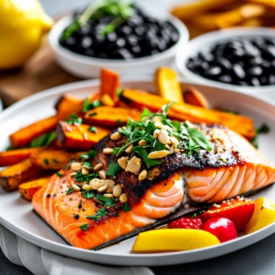 Customizable 4-Day Custom Dinner and Snack Meal Prep (Sample Menu)