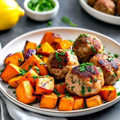 Customizable 4 Day Dinner and Snack Meal Prep Menu (Sample Menu)
