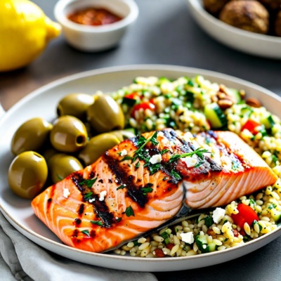Customizable 3-Day Mediterranean Dinner and Snack Prep (Sample Menu)