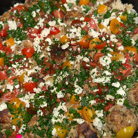 Customizable 3 Day Mediterranean Dinner and Snack (Sample Menu)