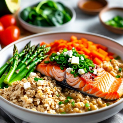 Customizable 5-Day Breakfast and Lunch/Dinner Meal Prep (Sample Menu)