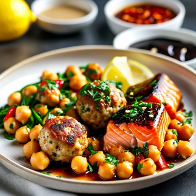 Customizable 4-Day Dinner and Snack Meal Prep (Sample Menu)