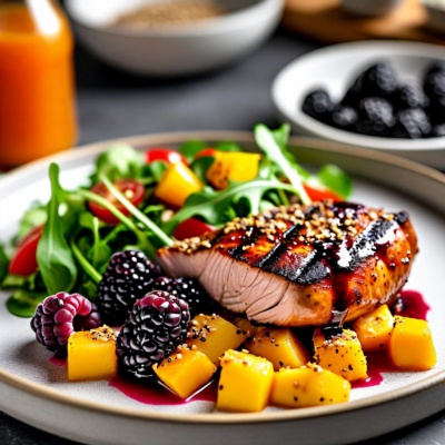 Customizable High Protein & Clean Eating Meal Prep (1 Day) (Sample Menu)