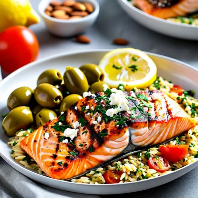 Customizable 3-Day Dinner and Snack Mediterranean Meal Prep (Sample Menu)